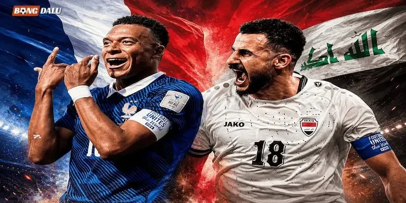 Thông tin trước trận đấu đội Pháp vs Iraq