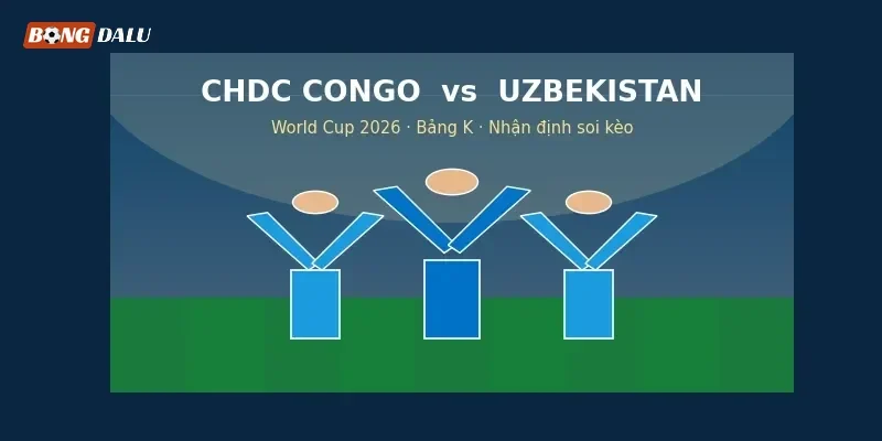Nhận định, soi kèo CHDC Congo vs Uzbekistan: Cuộc đấu của hai kẻ trở lại