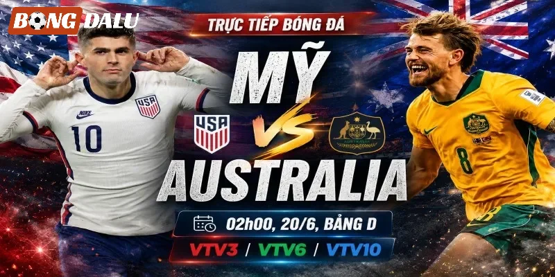 Phong độ gần đây Mỹ VS Úc