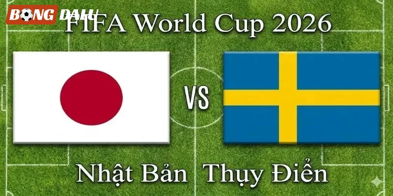 Tỷ lệ kèo Nhật Bản vs Thuỵ Điển